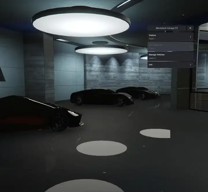 QBCore Maze Bank Garage Script FiveM vehicle storage system