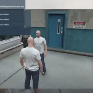 FiveM QBCore Prisoner Blips Script displaying real-time inmate tracking for prison roleplay