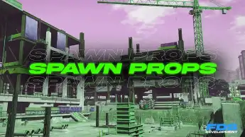 FiveM QBCore Spawn Props System for dynamic construction, emergency, and interactive roleplay environments.