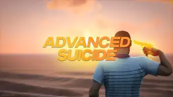 QBCore Advanced Suicide Script for FiveM, featuring custom animations and immersive roleplay mechanics.