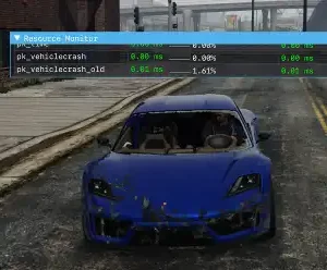 Qbcore Vehicle Crash System – Realistic Vehicle Damage and Collision Effects for FiveM RP