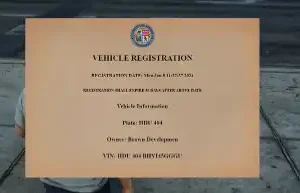QBCore Vehicle Registration Script for FiveM Ownership & Licensing System