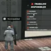 ESX City Hall job selection menu with NPC interaction