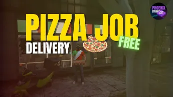 ESX pizza delivery job script with animated deliveries and payout system