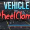 ESX vehicle wheel clamp script for parking enforcement roleplay