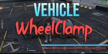 ESX vehicle wheel clamp script for parking enforcement roleplay