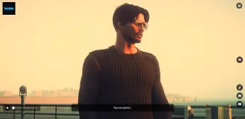 FiveM cinematic loading screen script with character display and music