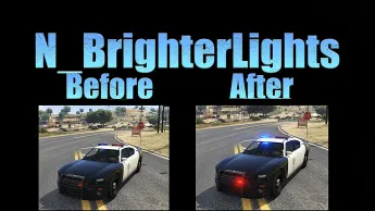 FiveM brighter emergency lights script for police, fire, and EMS vehicles