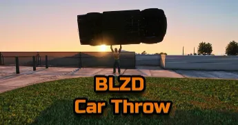 FiveM script to carry and throw cars using player interactions