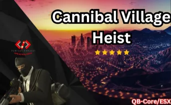 QBCore village heist script with lootable homes and stealth NPC guards