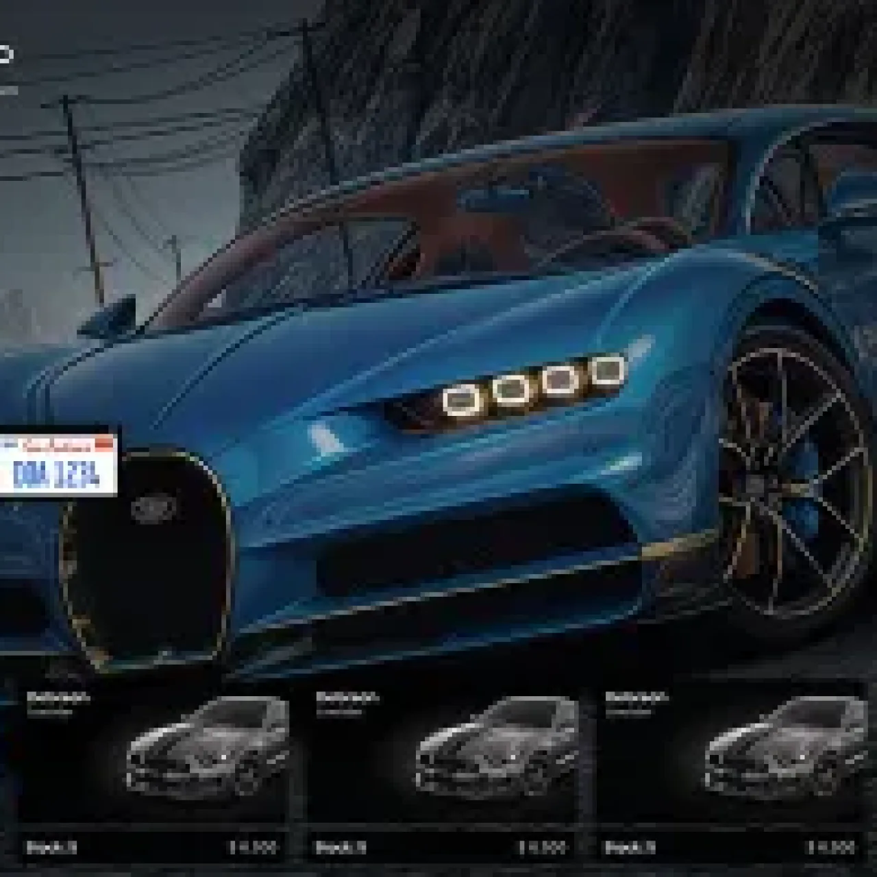 QBCore advanced vehicleshop UI with preview and purchase options