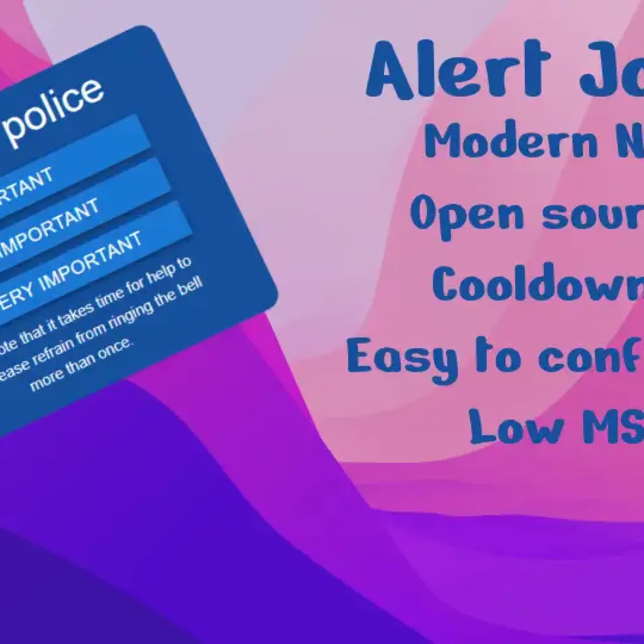 ESX Alert Jobs Script for police notifications with urgency levels and NUI in FiveM