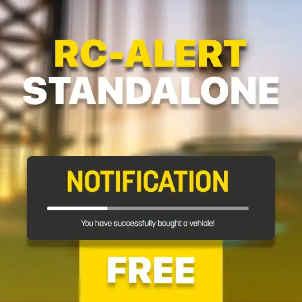 ESX in-game alert notification system for RP server events and messages