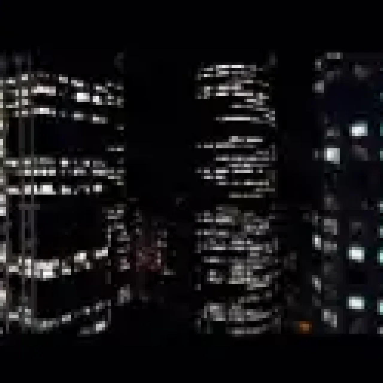 ESX Apartment Script high-rise city buildings at night in FiveM