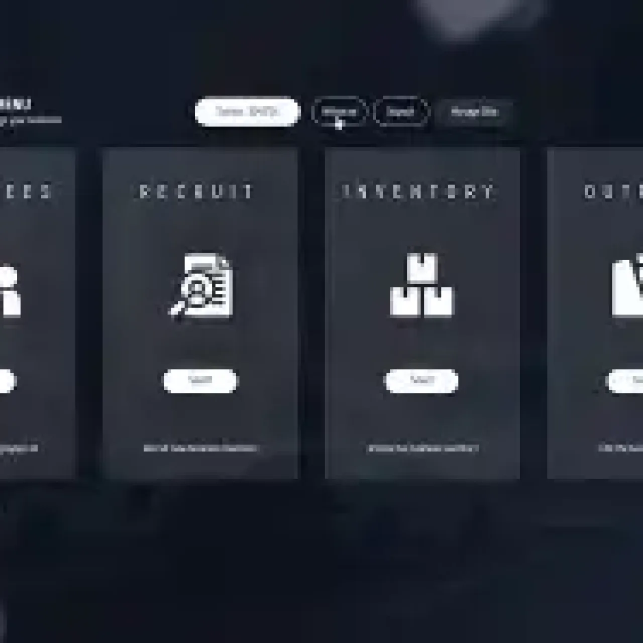 ESX Boss Menu Script - Employee, Recruitment, Inventory, and Outfit Management UI for FiveM