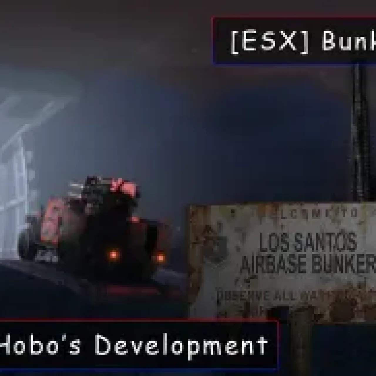 ESX Bunker Heist Script – High-risk robbery mission at Los Santos Airbase in FiveM