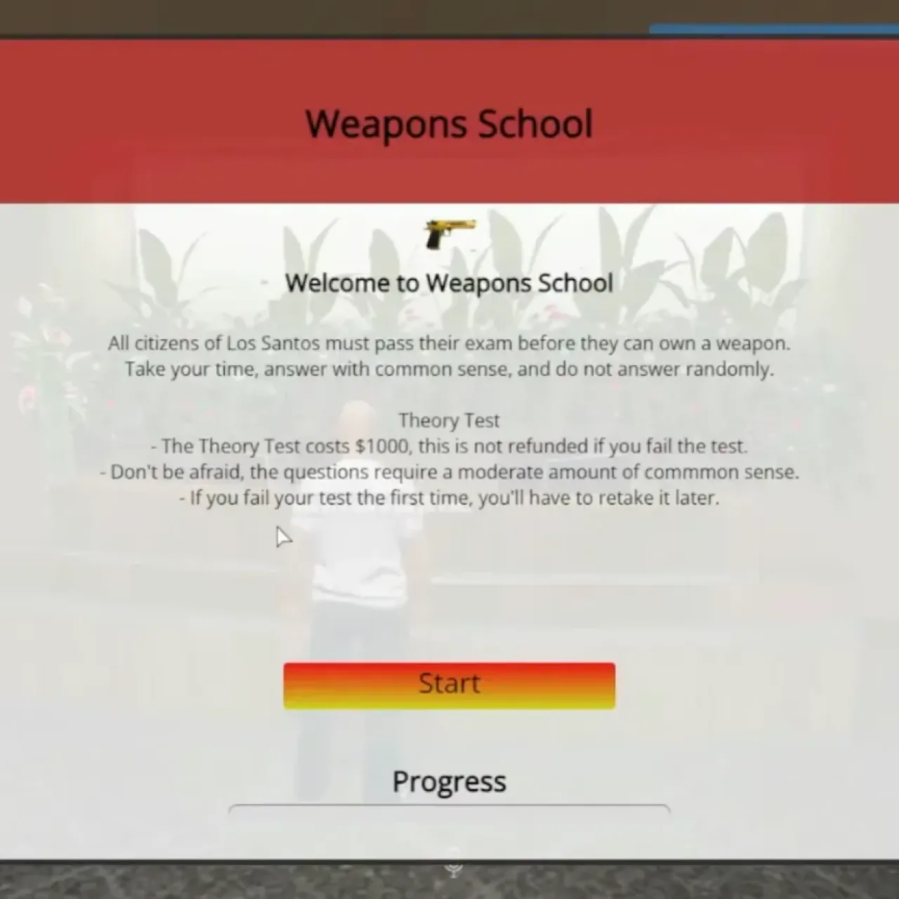 Esx Gun school script | Firearm License Exam System FiveM Script