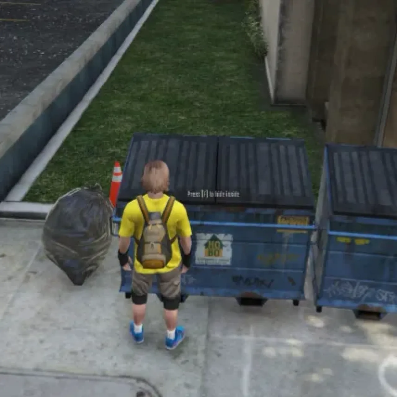 ESX HideIn Trash Script for FiveM – hide in trash bins for stealthy roleplay actions