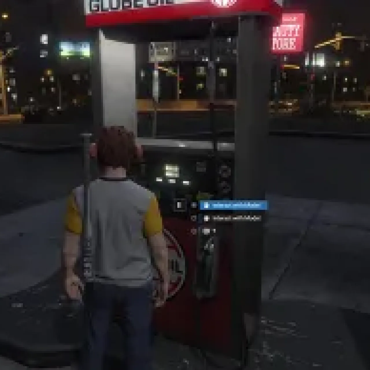 GTA V RP ESX Interactions Script with dynamic fuel station and object interaction mechanics.
