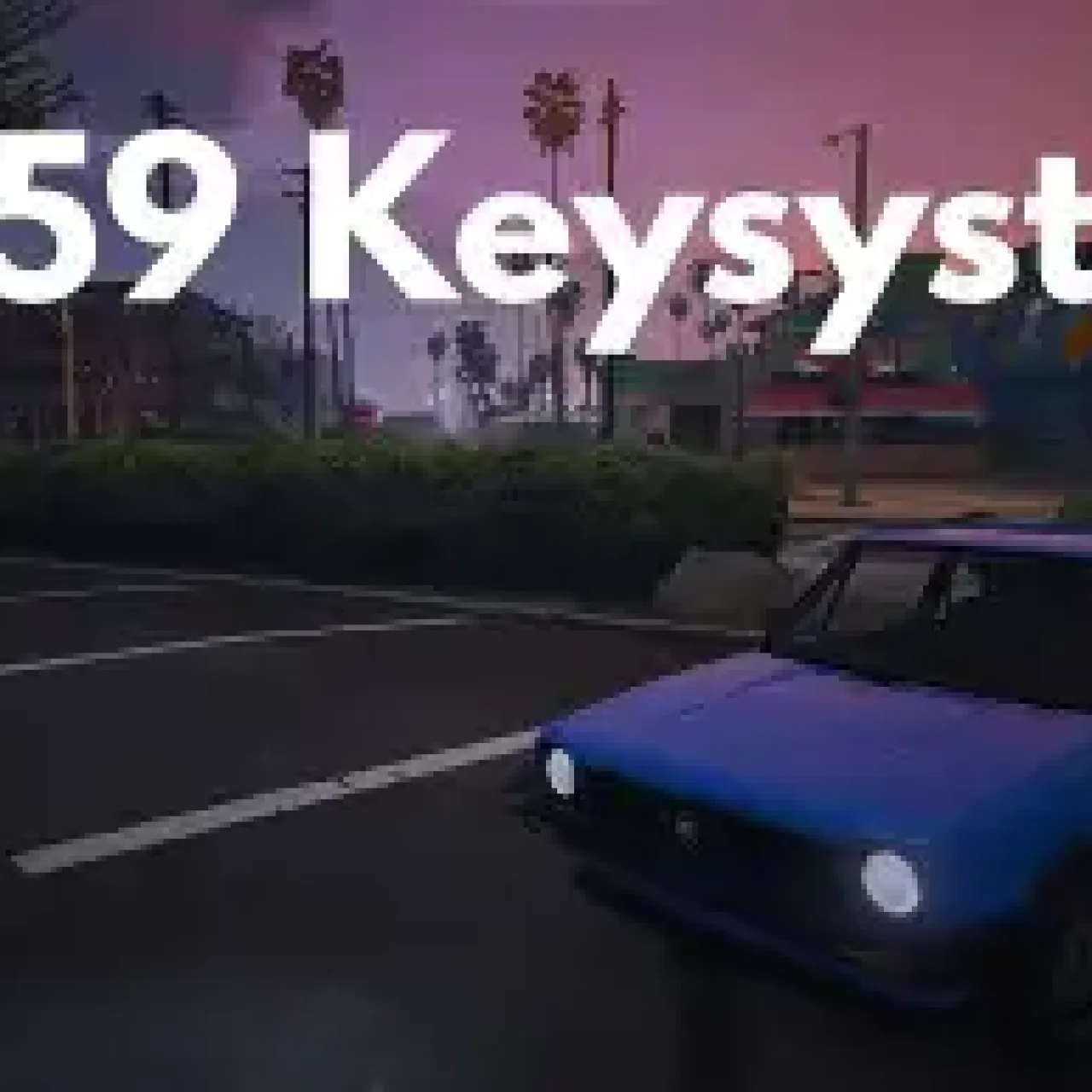 GTA V RP ESX Key System for vehicle and property key sharing