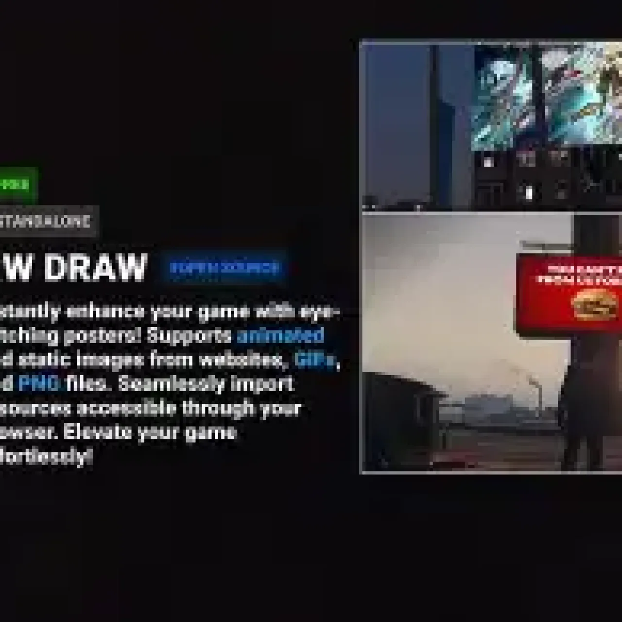 GTA V RP ESX Make Poster Script with Animated and Static Images