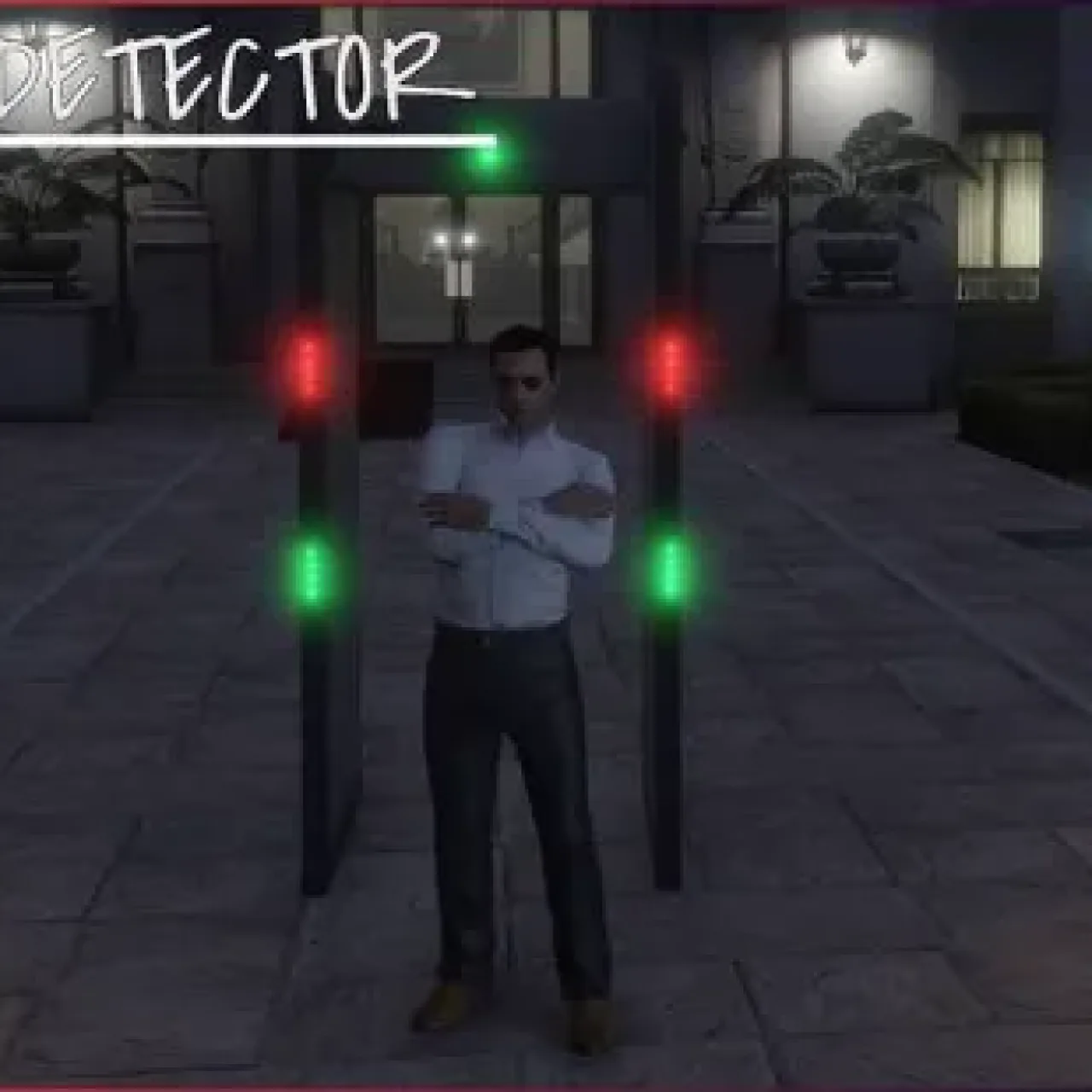ESX Metal Detector Script - Security checkpoint system for FiveM roleplay servers