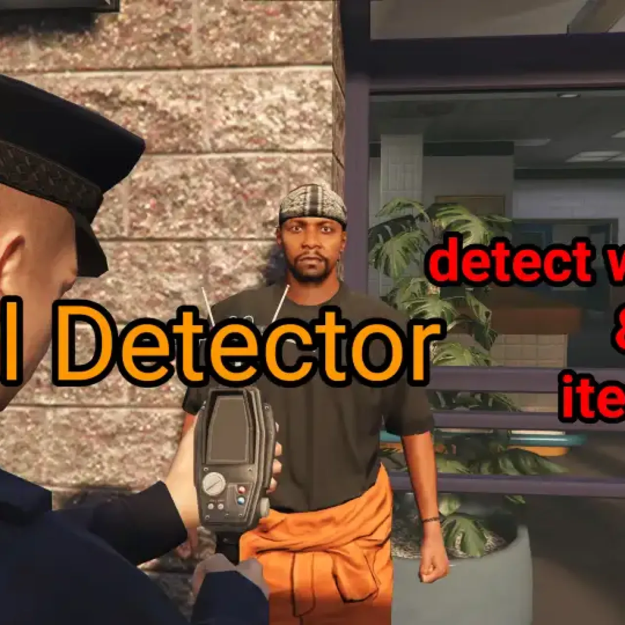 ESX Metal Detector Script for Detecting Hidden Weapons in FiveM