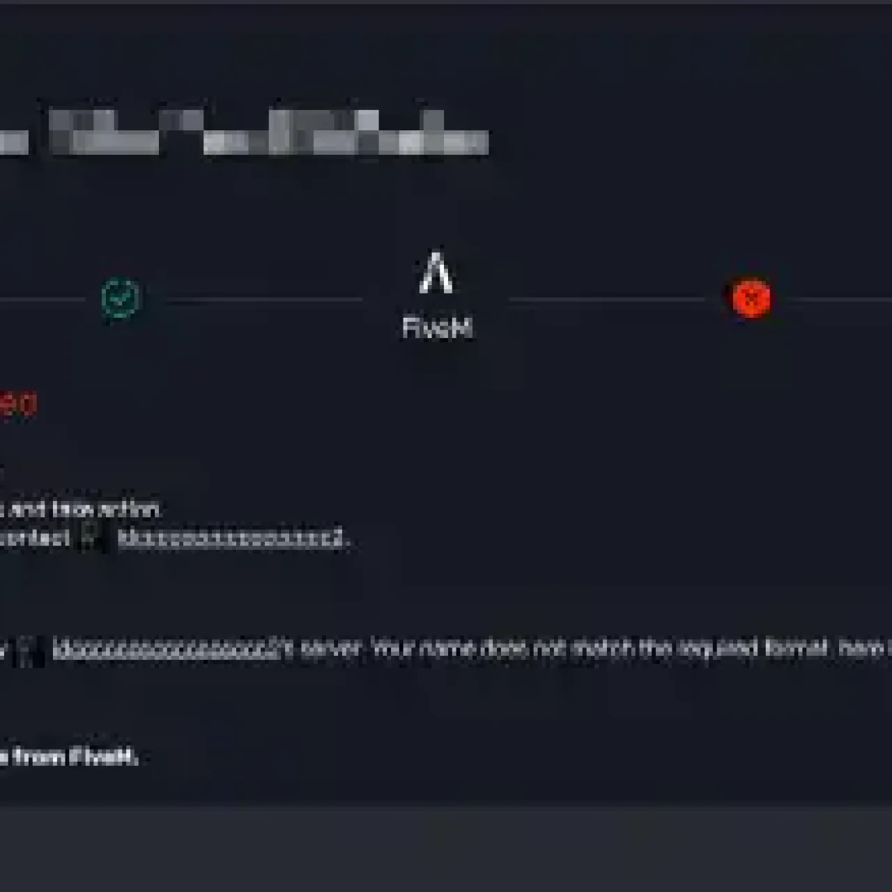 FiveM ESX Name Format Check – Prevents invalid usernames in GTA 5 RP servers