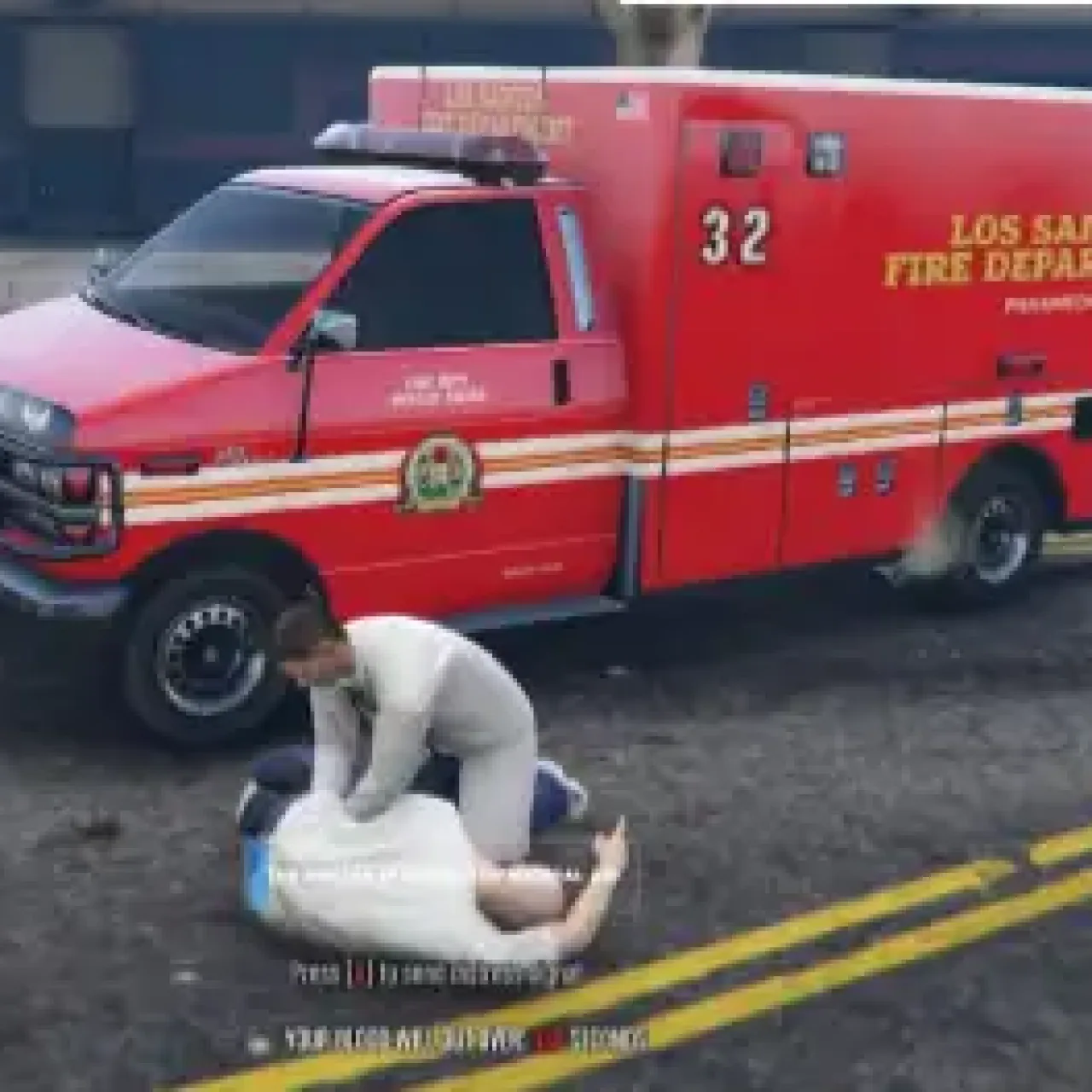 ESX NPC Doctor Script with AI Medic Reviving Player in FiveM