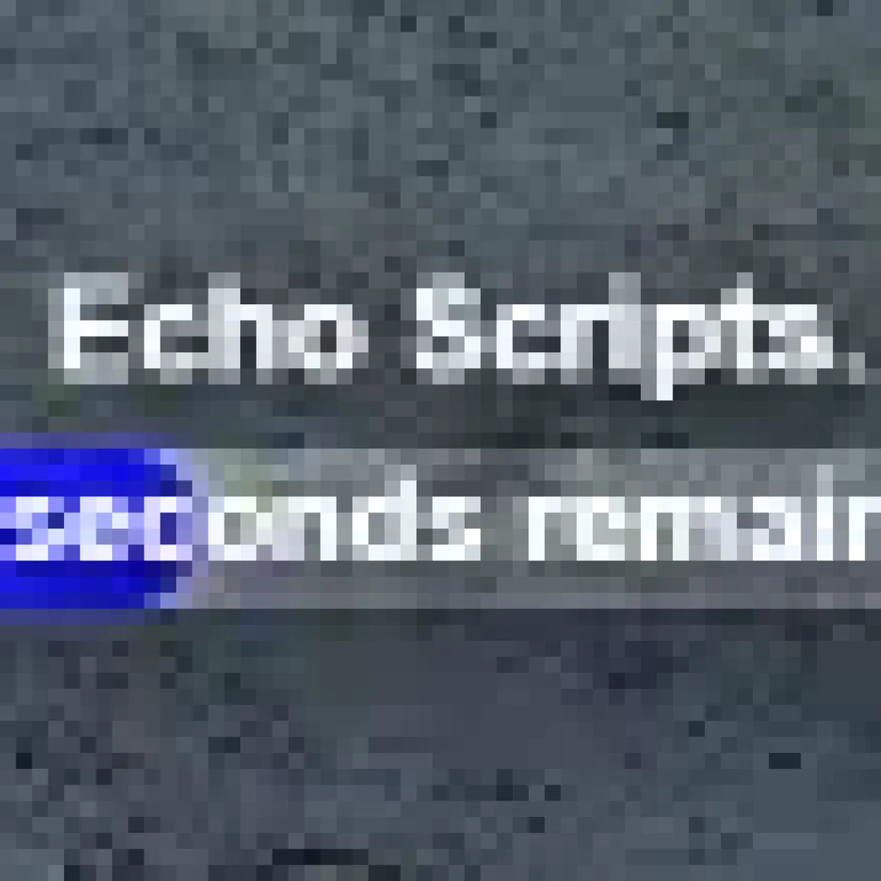ESX progress bar script with countdown timer and status text
