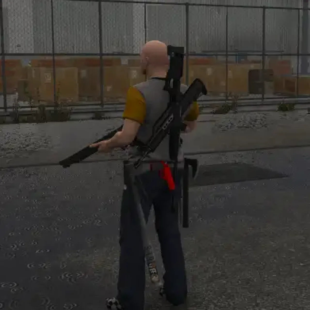 Visible weapons on player back using ESX real weapons carry system