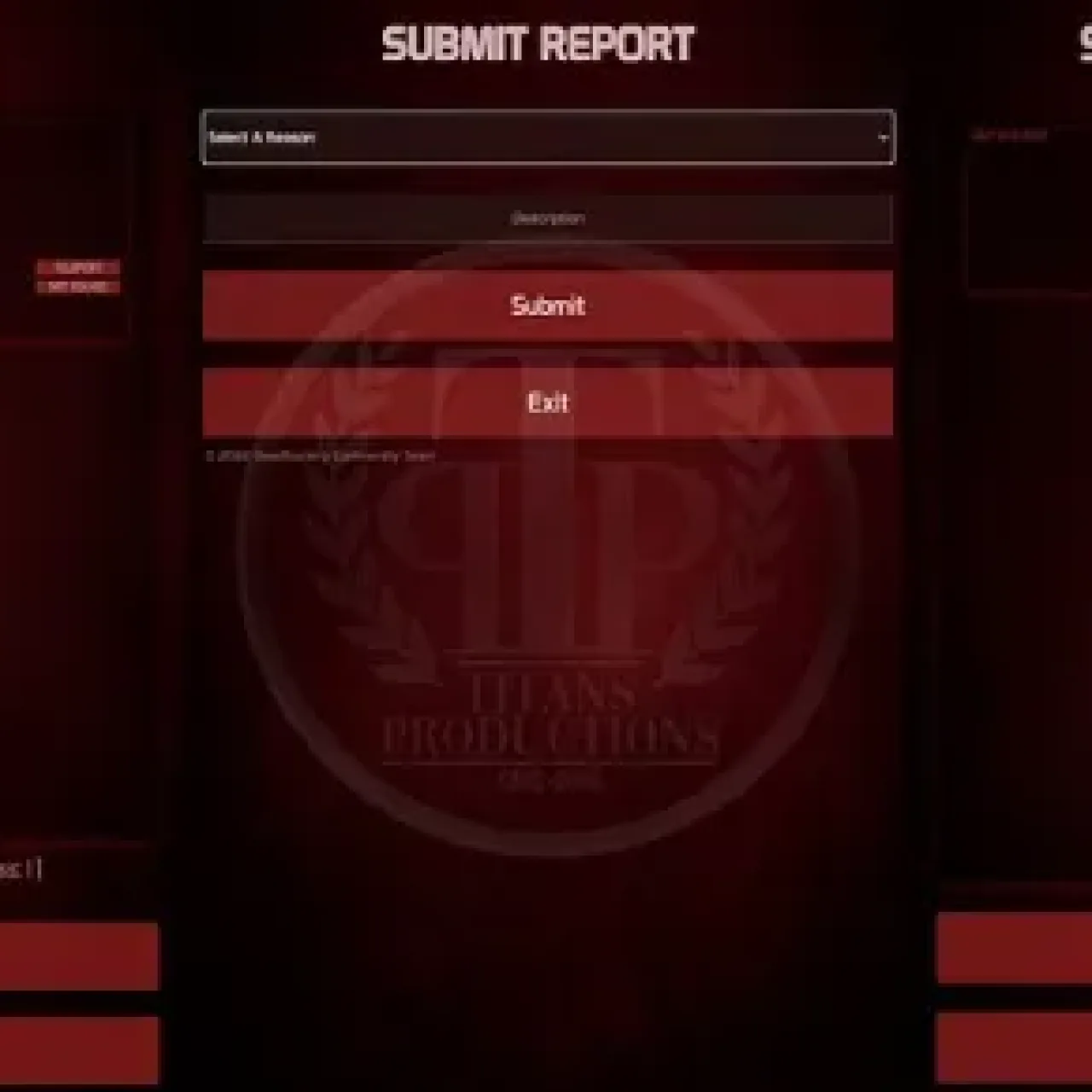 ESX Reports Script in-game UI for managing player reports on FiveM