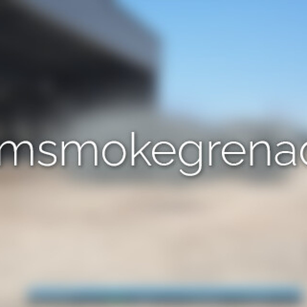 FiveM roleplay scene with active smoke grenade effect using Esx Smoke grenade Script