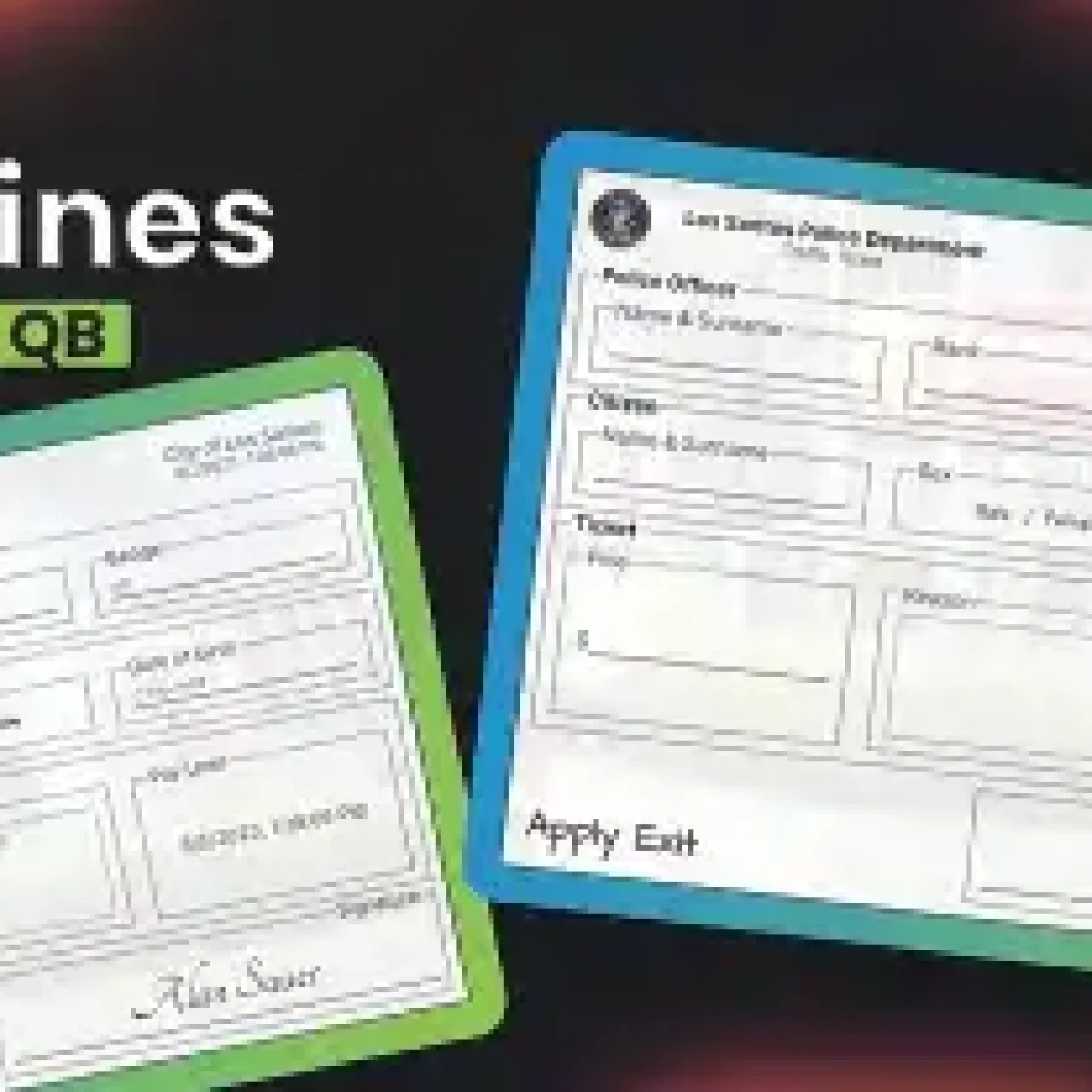 ESX KFines Script – Traffic ticket and fine system for FiveM roleplay with ESX and QB support