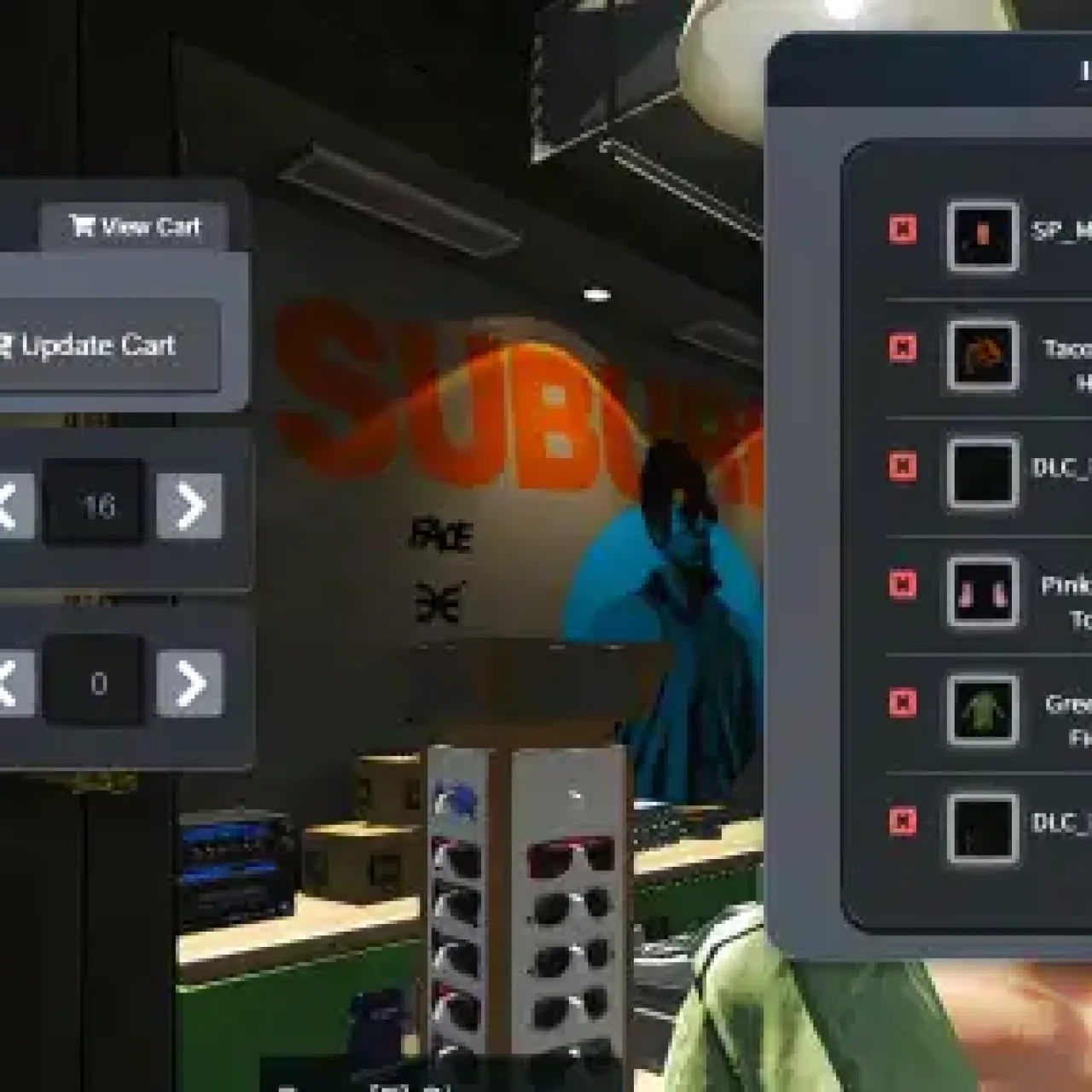 ESX Clothes Shop Script with Cart and Item Preview in FiveM