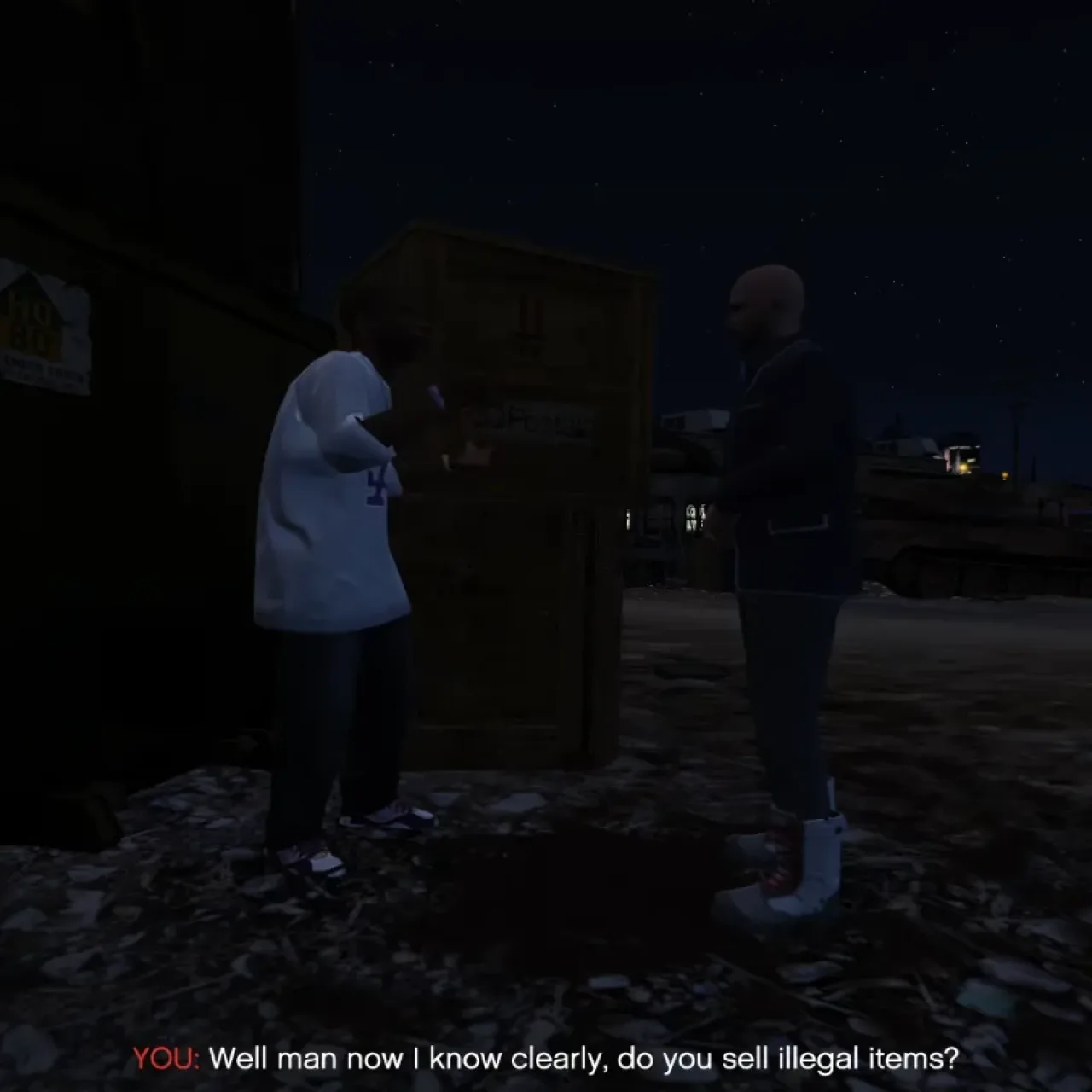 GTA V RP ESX Illegal Item Script with black-market trading and underground economy.