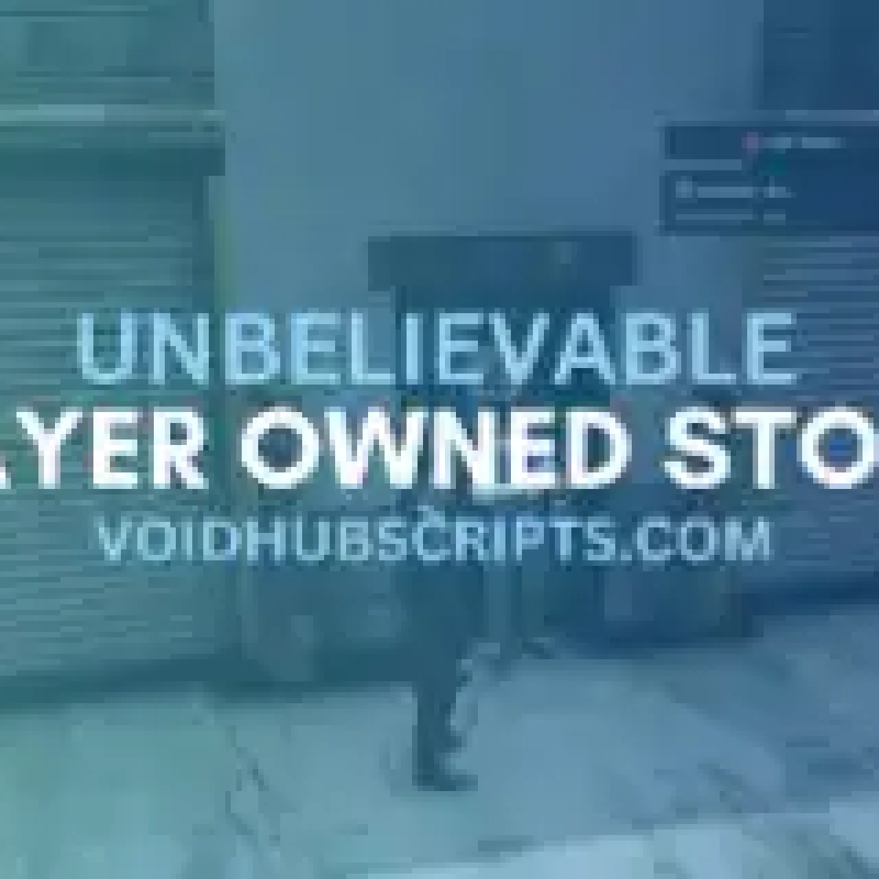 ESX Player Owned Stores Script for FiveM, allowing players to own and manage in-game stores with customizable options.