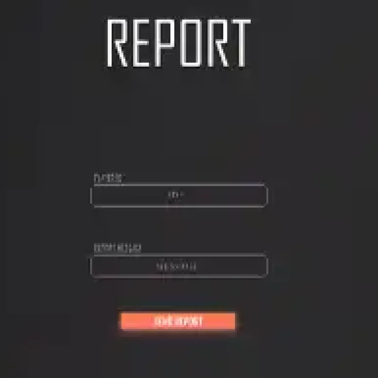 FiveM ESX report system with user-friendly UI for submitting player complaints and issues
