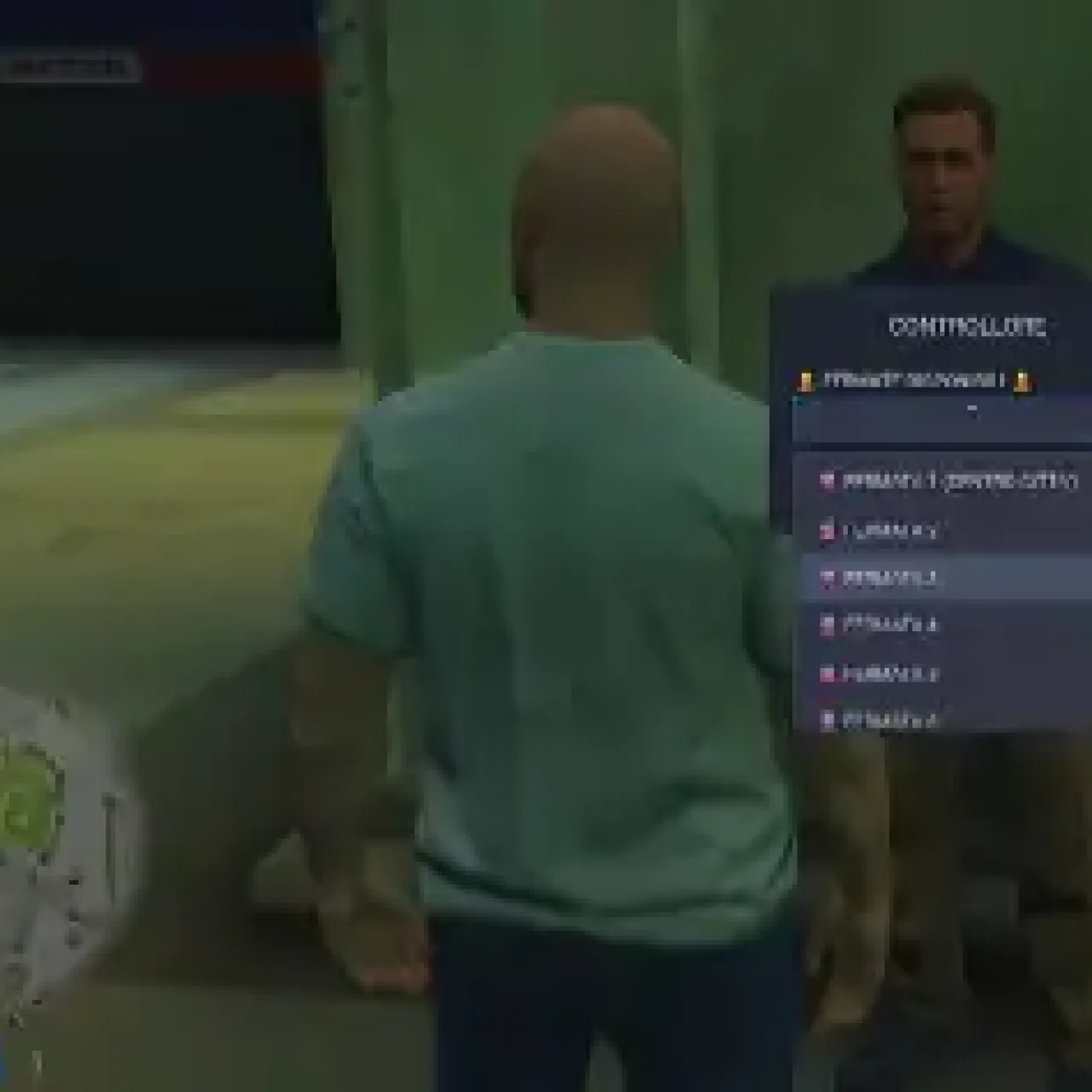 Player selecting train routes via ESX Train System Script in GTA RP.