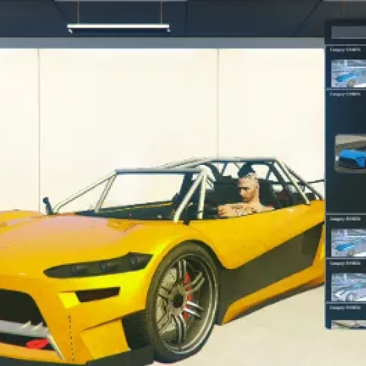 ESX Vehicle Garage Script with Vehicle Preview and Management UI in FiveM