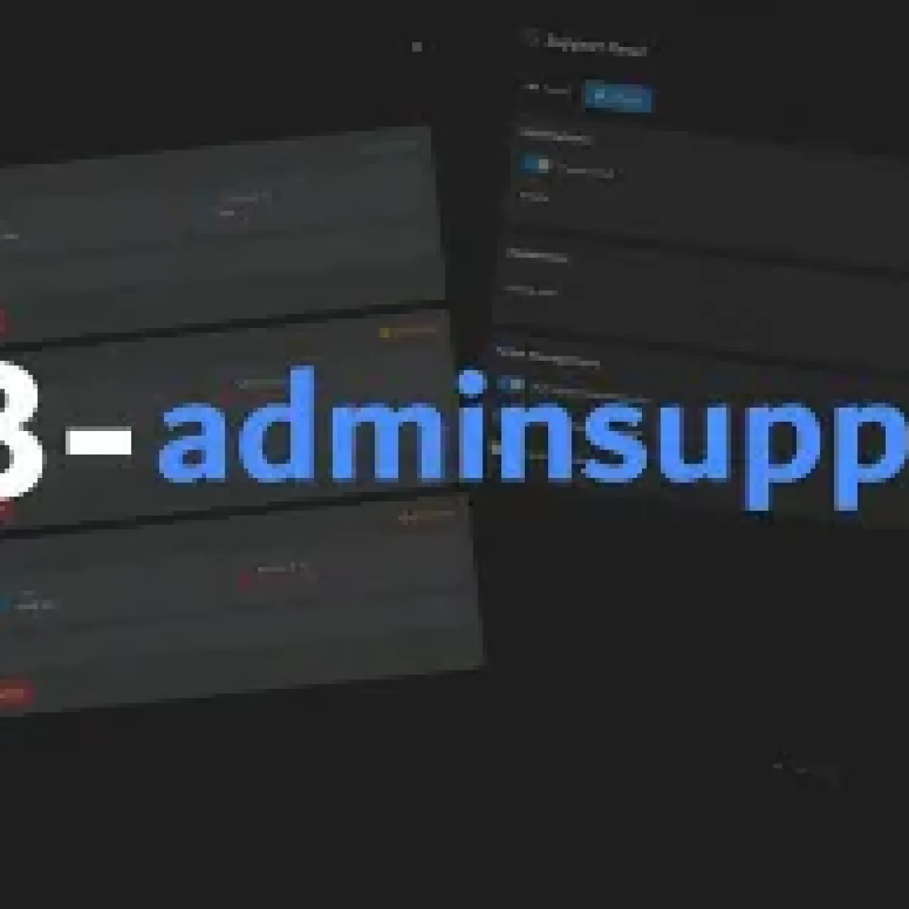 QBCore admin support ticket system with in-game request panel