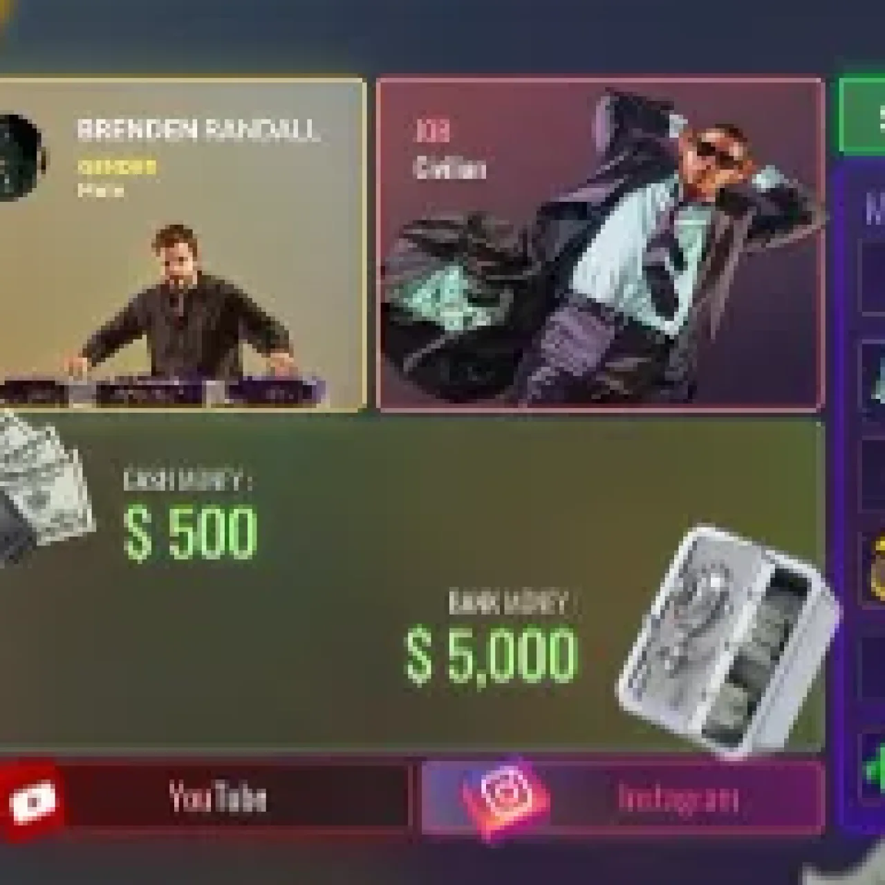 Qbcore Pause Menu with player stats, mini-games, and server information for FiveM.