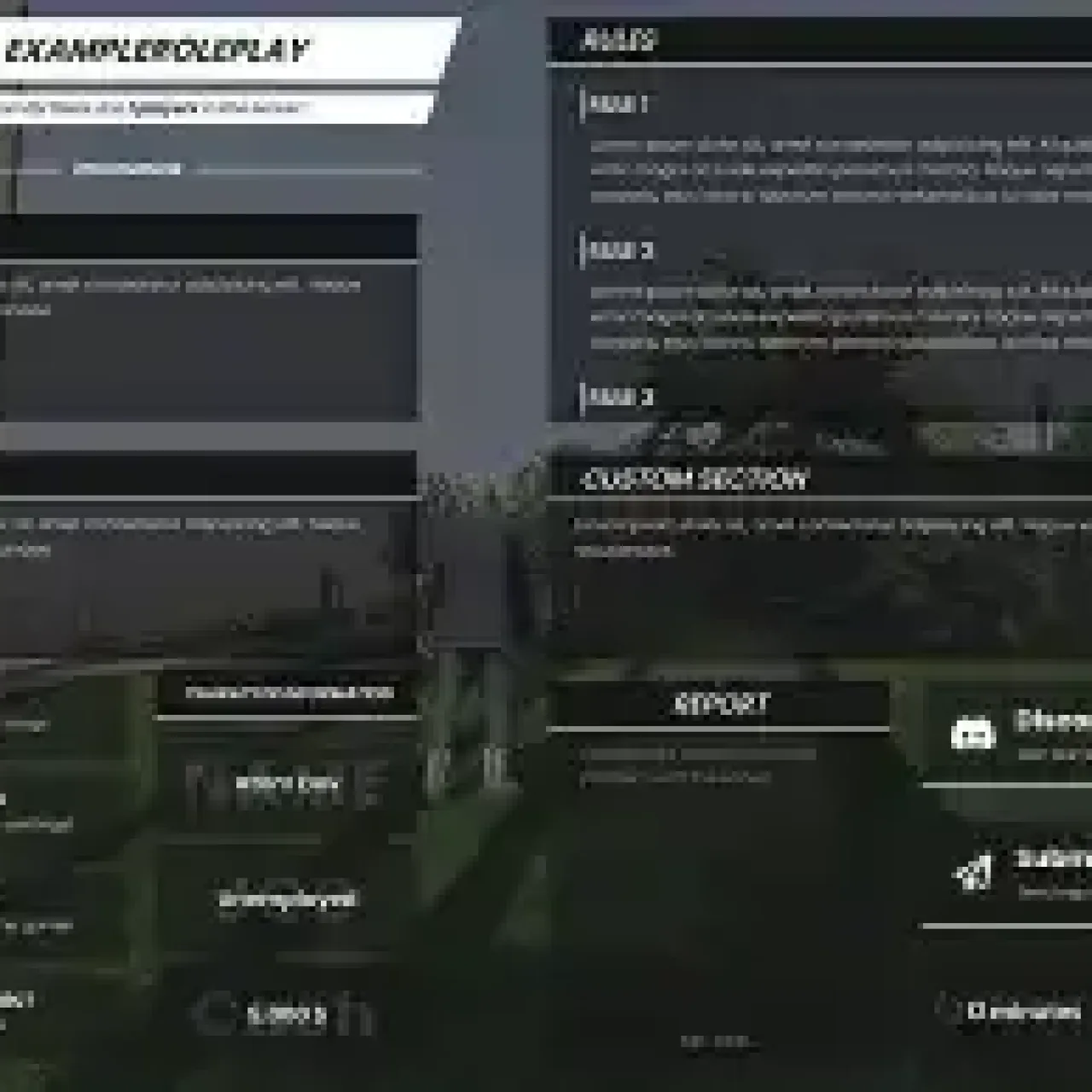 QBCore Pause Menu Script – Customizable pause menu for enhanced player experience in FiveM.
