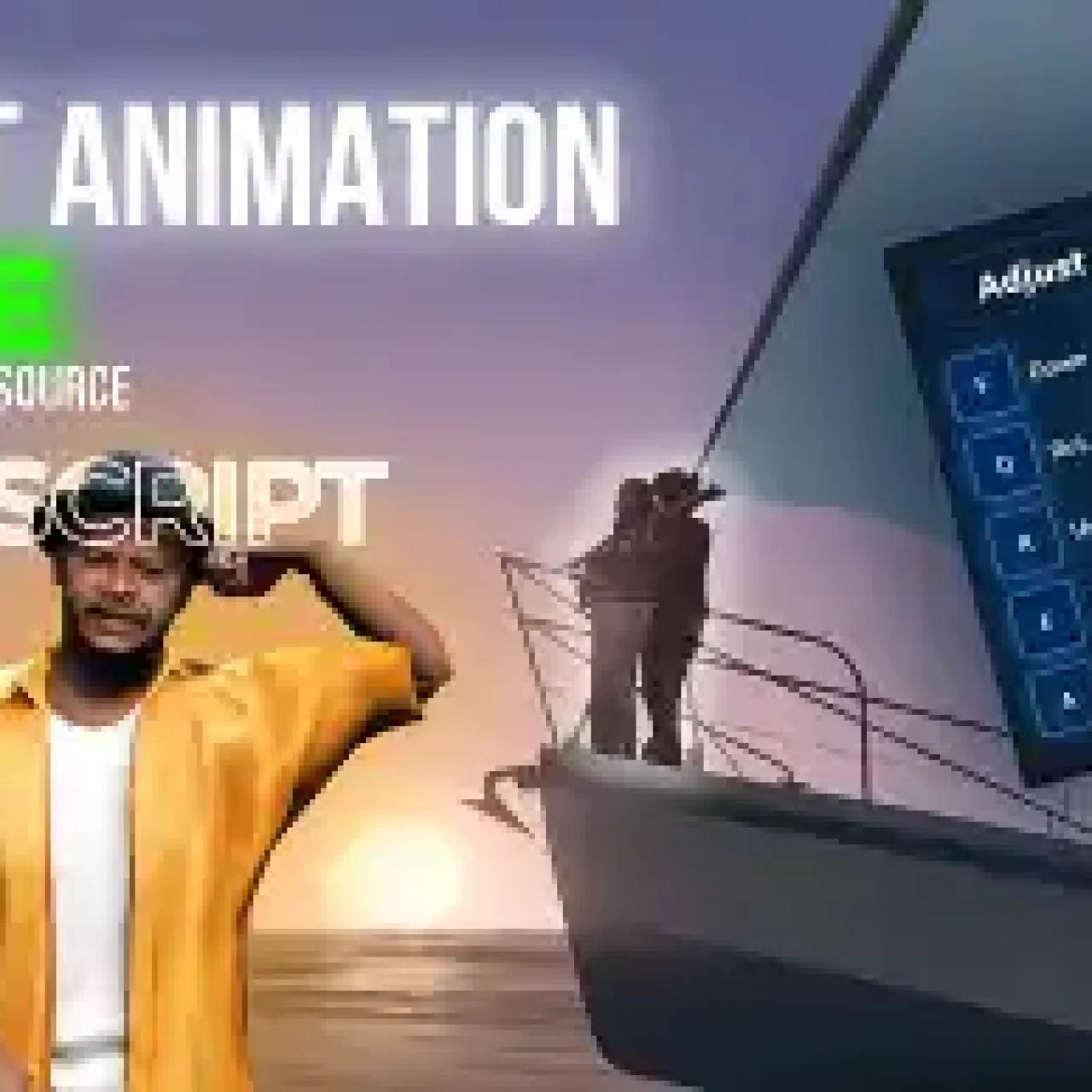 FiveM QBCore Adjust Animation Script with customization UI for character poses.