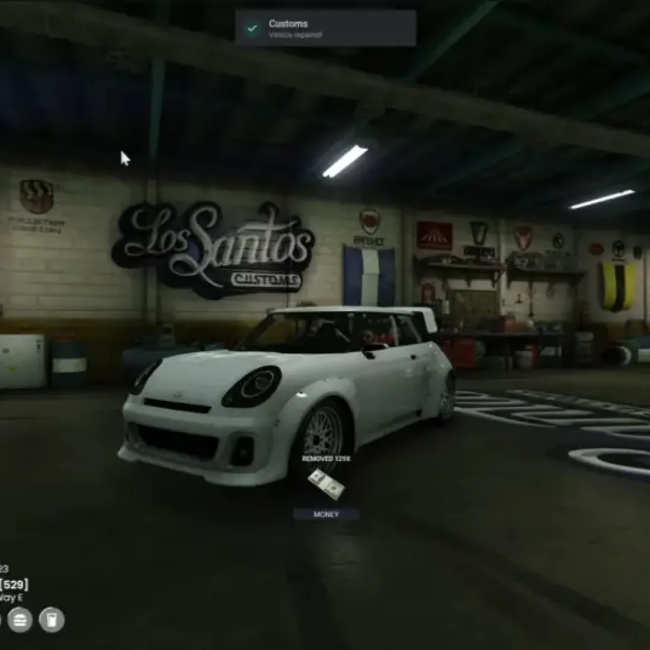 FiveM QBCore Benny’s Vehicle Customization Script in Los Santos Customs