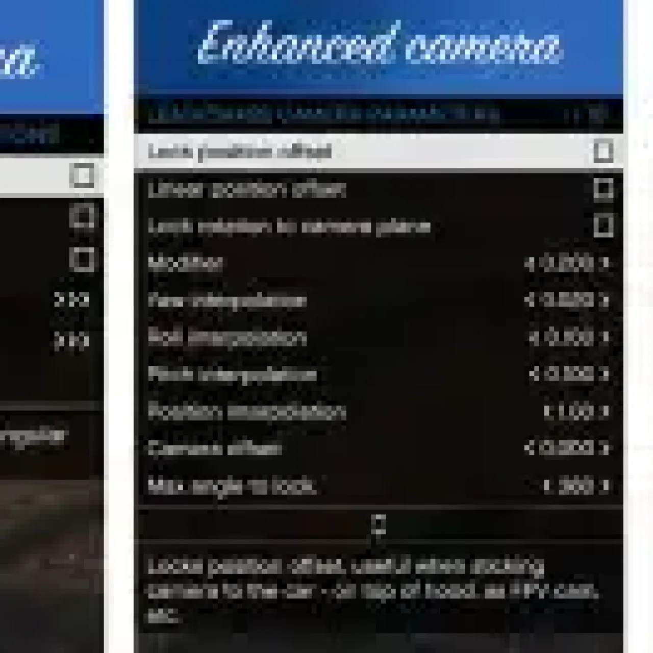 Qbcore Enhanced Camera Menu for FiveM Roleplay
