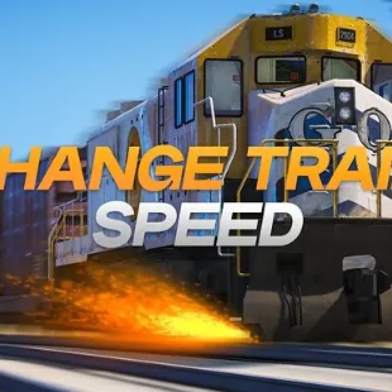 FiveM Qbcore Change Train Speed Script for dynamic train speed control