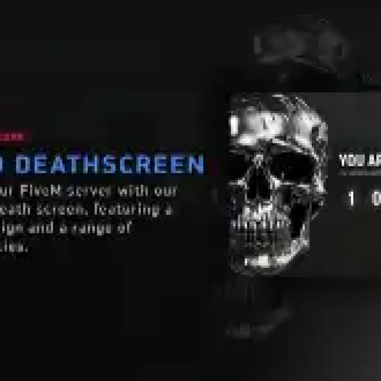 Qbcore Deathscreen Script - Modern FiveM Death UI for Roleplay Servers