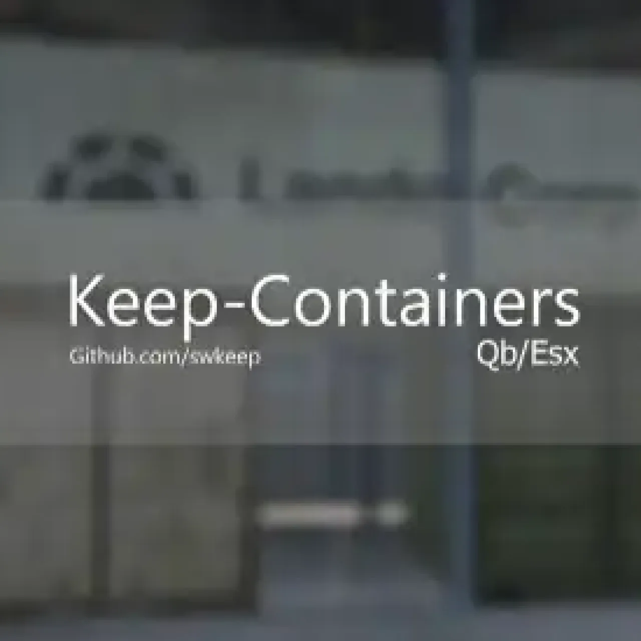 FiveM QBCore Containers Script – Secure Storage & Inventory System