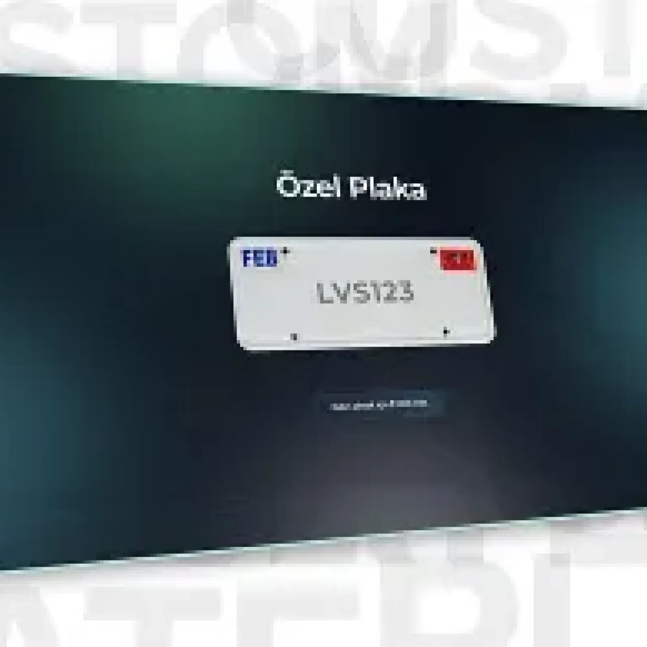 QBCore custom license plate script UI for personalized vehicle plates